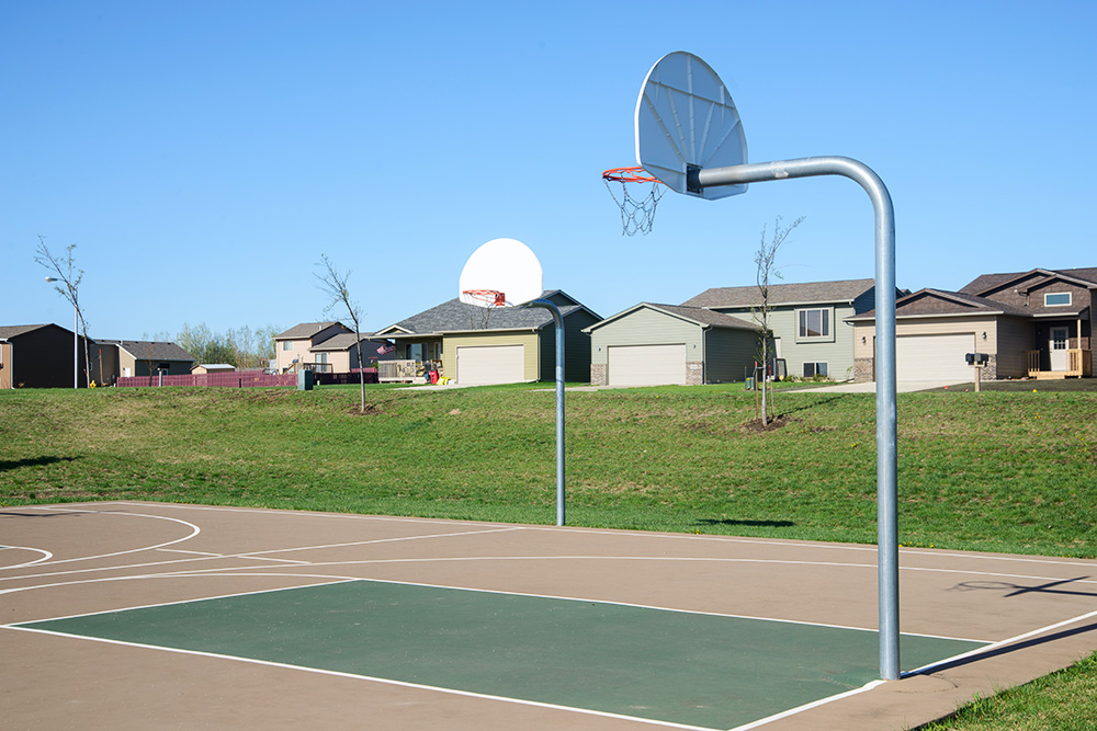 Post Tensioned Sports Courts Services Images